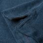 Poloshirt für Herren mit Kontrastkragen – marineblau