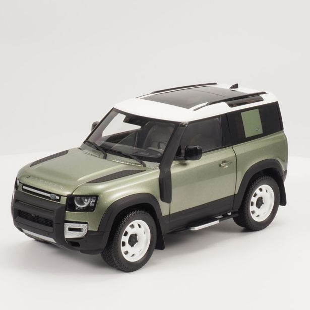 Defender 90 Scale Model 1:18 - Pangea Green