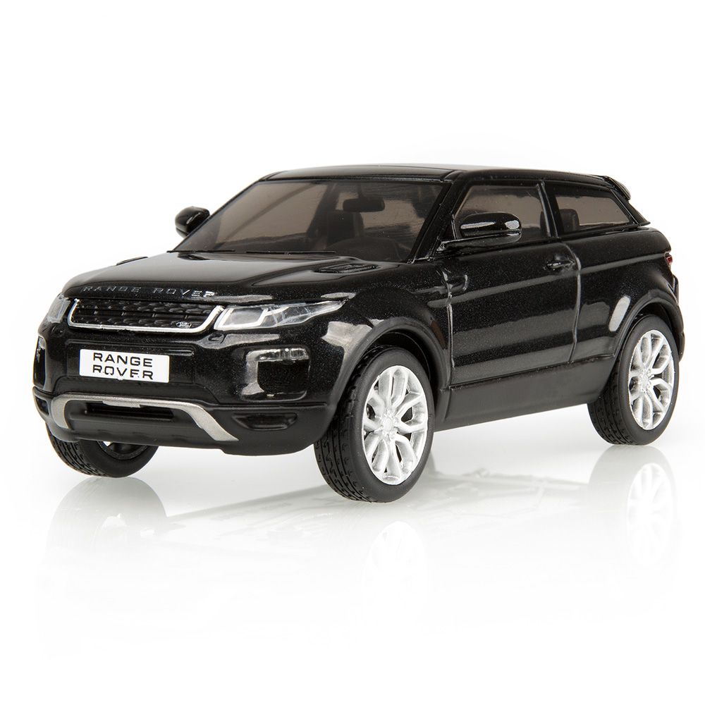 MODEL RANGE ROVER EVOQUE BLACK DIE CAST LAND ROVER OFFICIAL PRODUCT SCALE 1:43 