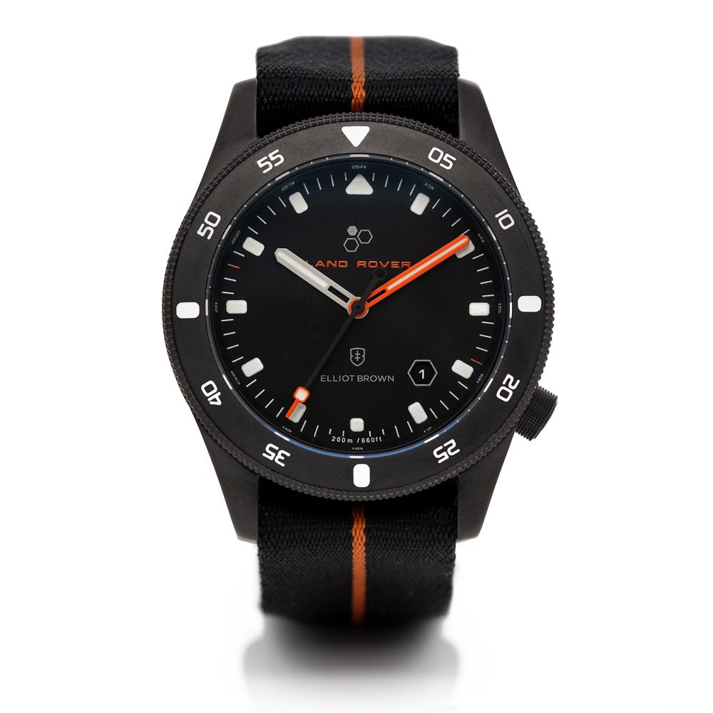 Orologio professionale Land Rover x Elliot Brown Holton