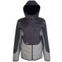 Chaqueta híbrida Rodinia para mujer - gris/negro