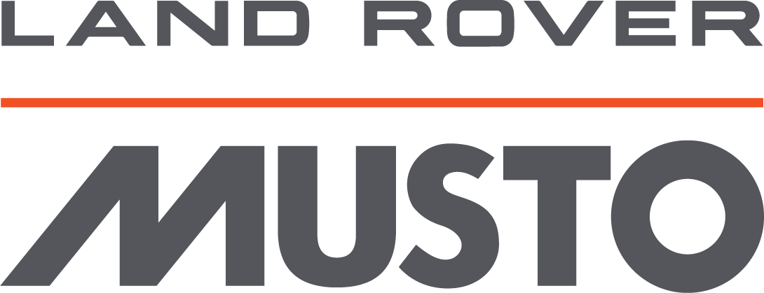 Land Rover x Musto logo lockup